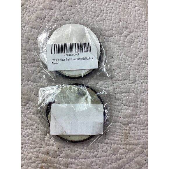 2 Trail Rated 4x4 Emblem Badges*Jeep Latitude Or Trailhawk*Hot Pink*Adhesive*NIP - Picture 5 of 5